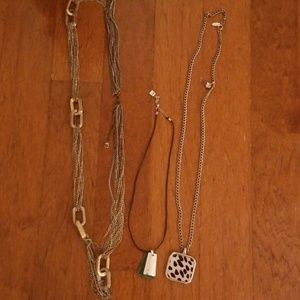 3 cute necklaces